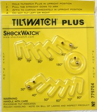 Индикатор  бережного обращения с грузом Tiltwatch Plus / ТилтВотч Плюс